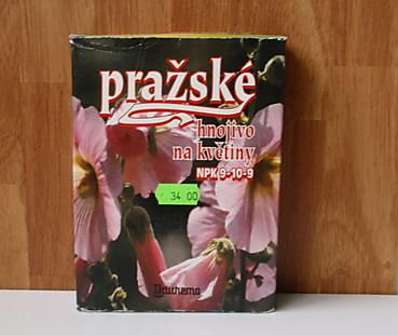 Hnojivo Pražské na květiny
