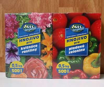 Set pro kvetoucí rostliny a plodící zeleninu