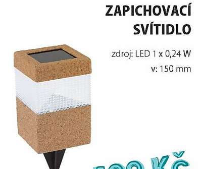 47208 Solární zapichovací svítidlo