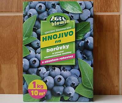 Hnojivo borůvky